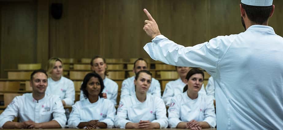 How do you get into culinary school